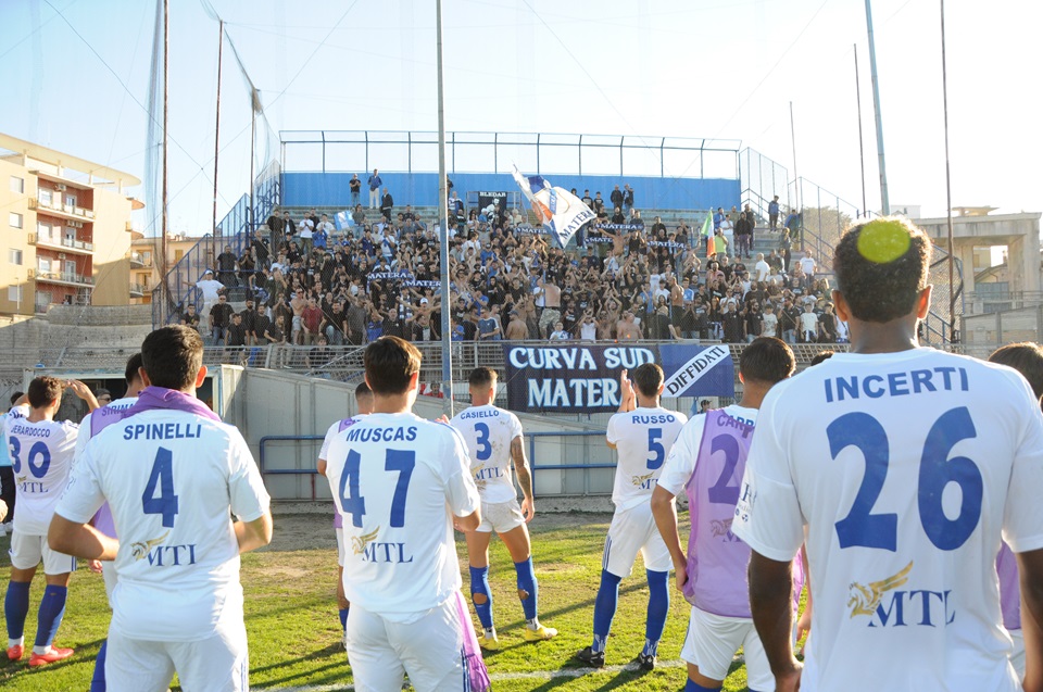 Matera - Gravina 1-1: cronaca e immagini